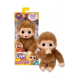Little Live Pets - Mini Małpka Pepi Peach