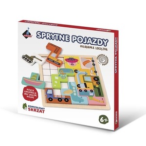 Logiczna układanka Pojazdy