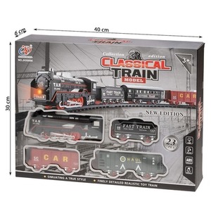 Lokomotywa z torami na baterie