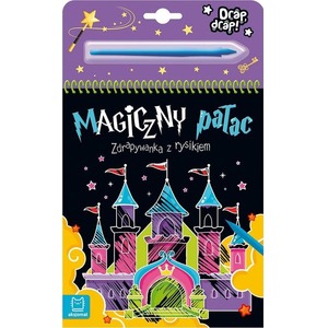 Magiczny pałac. Zdrapywanka z rysikiem