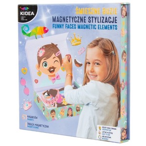 Magnetyczne stylizacje śmieszne buzie Kidea