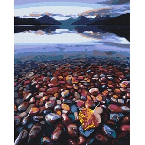 Malowanie po numerach - Kamieniste wybrzeże