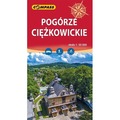 Mapa - Pogórze Ciężkowickie