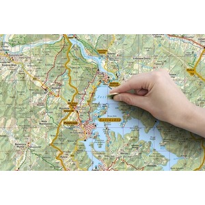 Mapa zdrapka - Bieszczady 1:75 000