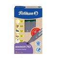 Marker 710 permanentny zielony (10szt) PELIKAN
