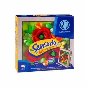 Masa plastyczna Sensorio Art Maki  z ramką 30 kolorów