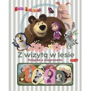 Masza i Niedźwiedź. Z wizytą w lesie