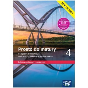 Matematyka LO 4 Prosto do matury podr. ZPiR