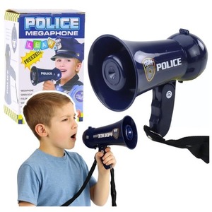 Megafon policyjny interaktywny smycz