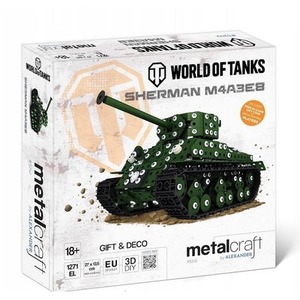 Metalcraft wot czołg sherman M4A3E8