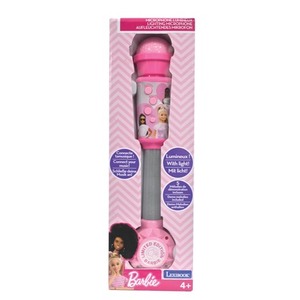 Mikrofon świecący z głośnikiem Barbie Lexibook MIC90BB