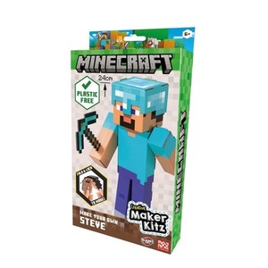 Minecraft zbuduj figurkę Steve'a