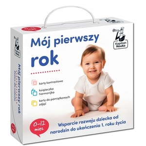 Mój pierwszy rok. Zestaw dla malucha 0-12 miesięcy. Kapitan Nauka