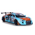 Model 1:24 Audi R8 LMS Wasa niebieski światło + dźwięk