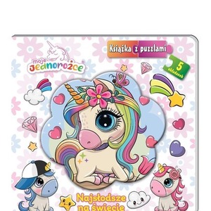 Moje Jednorożce. Książka z puzzlami