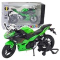 Motocykl metalowy ze światłem i dźwiękiem 1:12