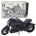 Motocykl metalowy ze światłem i dźwiękiem 1:12