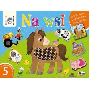 Na wsi. Box z puzzlami sensorycznymi. Dotykam poznaję