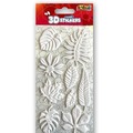 Naklejki 3D Model White Leaves PENMATE