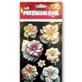 Naklejki foliowe Metalic Double Flowers PENMATE