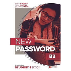 New Password B2. Student's Book + książka cyfrowa. Kod wklejony