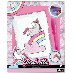 NICE GIRABRILLA  pamiętnik z jednorożcem