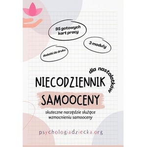 Niecodziennik samooceny dla nastolatków