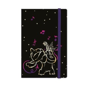 Notes A5 80k. linia z gumką Disney Gold Stitch wzór 2