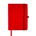 Notes A6 z gumką czerwony V-1