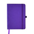 Notes A6 z gumką fioletowy V-2