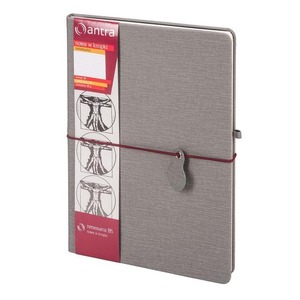 Notes B5 Kropki Renesans Szary ANTRA