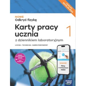 Nowa Fizyka Odkryć fizykę karty pracy 1 liceum i technikum zakres podstawowy EDYCJA 2025