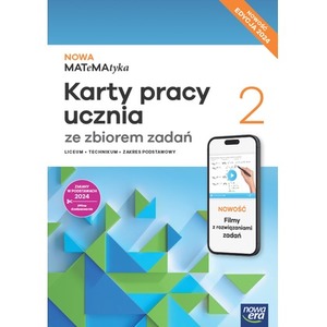 Nowa Matematyka karty pracy ze zbiorem zadań 2 zakres podstawowy EDYCJA 2025