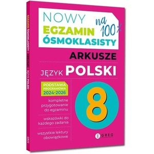 Nowy Egzamin ósmoklasisty J. polski Arkusze 2024..