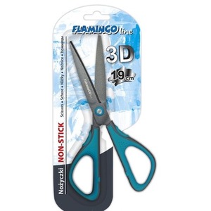 Nożyczki non-stick 3D 19cm ostrze 8cm