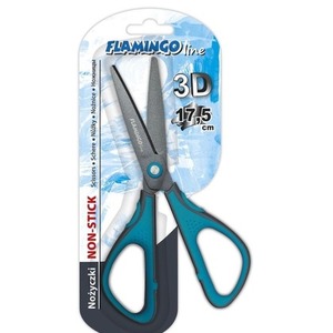 Nożyczki non-stick3D 17,5cm ostrze 6,5cm