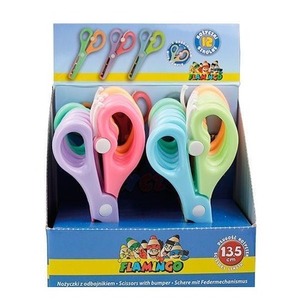 Nożyczki z odbojnikiem 13,5cm (12szt)