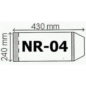 Okładka na podr B5 regulowana nr 4 (50szt) NARNIA