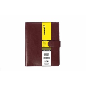 Organizer 2026 Memofix A5 brąz