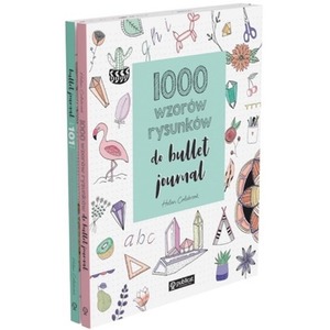 Pakiet Bullet journal. 101 pomysłów na zaplanowanie stron / 1000 wzorów rysunków do bullet journal