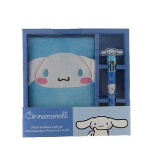 Pamiętnik pluszowy z długopisem Cinnamoroll