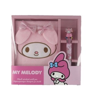 Pamiętnik pluszowy z długopisem My Melody