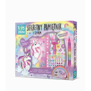 Pamiętnik Secret Message - Unicorn STnux