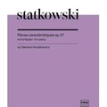 Pieces caracteristiques op. 27