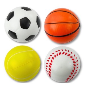 Piłeczki sportowe piankowe 6cm 4szt