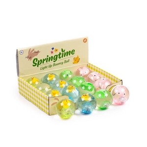 Piłka LED Wielkanocna kaczuszka MIX