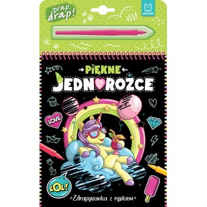 Piękne jednorożce. Zdrapywanka z rysikiem
