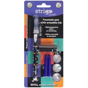 Pióro wymazywalne ze stalówką Szachownica STRIGO