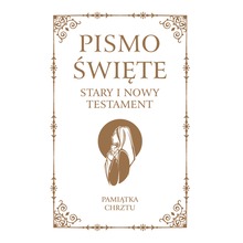 Pismo Święte ST i NT białe