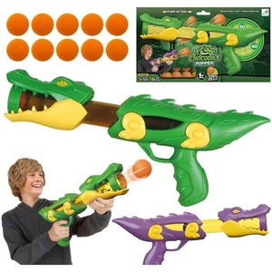 Pistolet krokodyl na miękkie kulki
